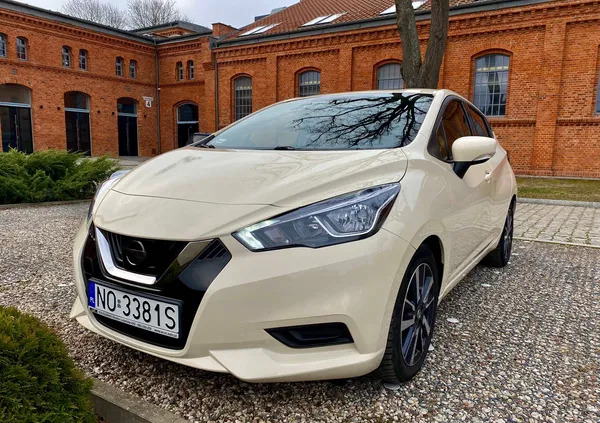 nissan olsztyn Nissan Micra cena 44900 przebieg: 109000, rok produkcji 2017 z Olsztyn